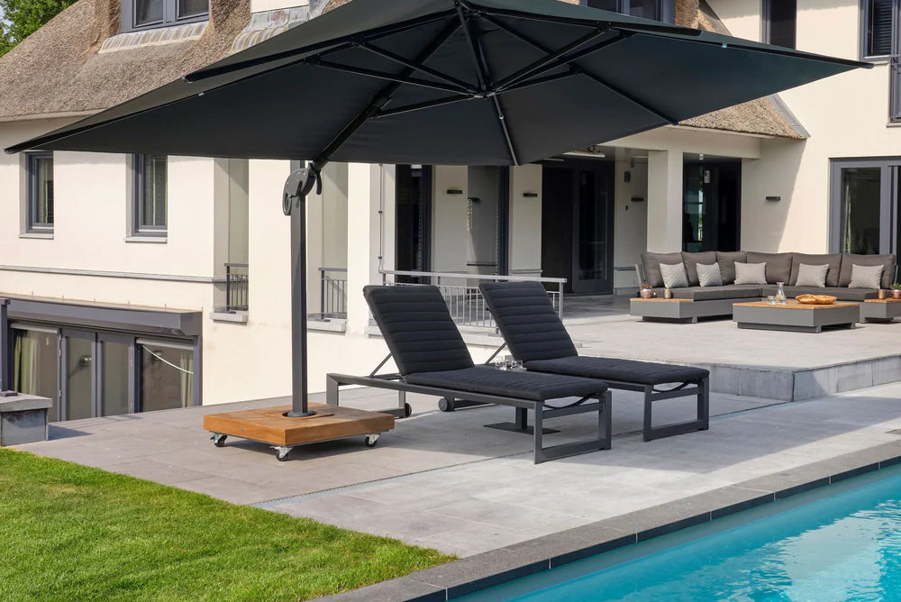 Poolside summer garden furniture Whitehall Garden Centre