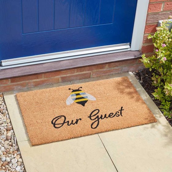 Bee Our Guest Doormat 45x75 cm