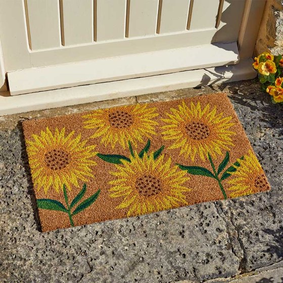 Sunflowers Doormat 45x75 cm