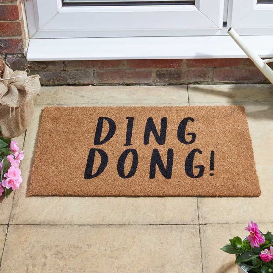 Ding Dong! Doormat 45x75 cm