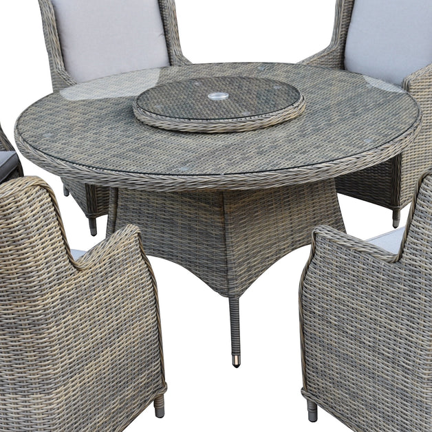 Supremo Cotswold 6 Seat Round Dining Set