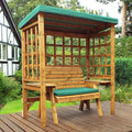 Wentworth Two Seat Arbour Green