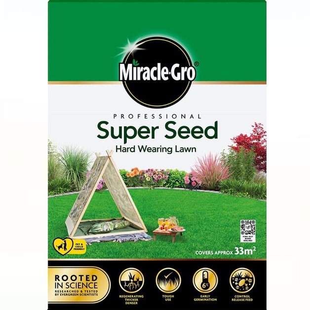 Miracle-Gro Super Seed Hard Wear 33m