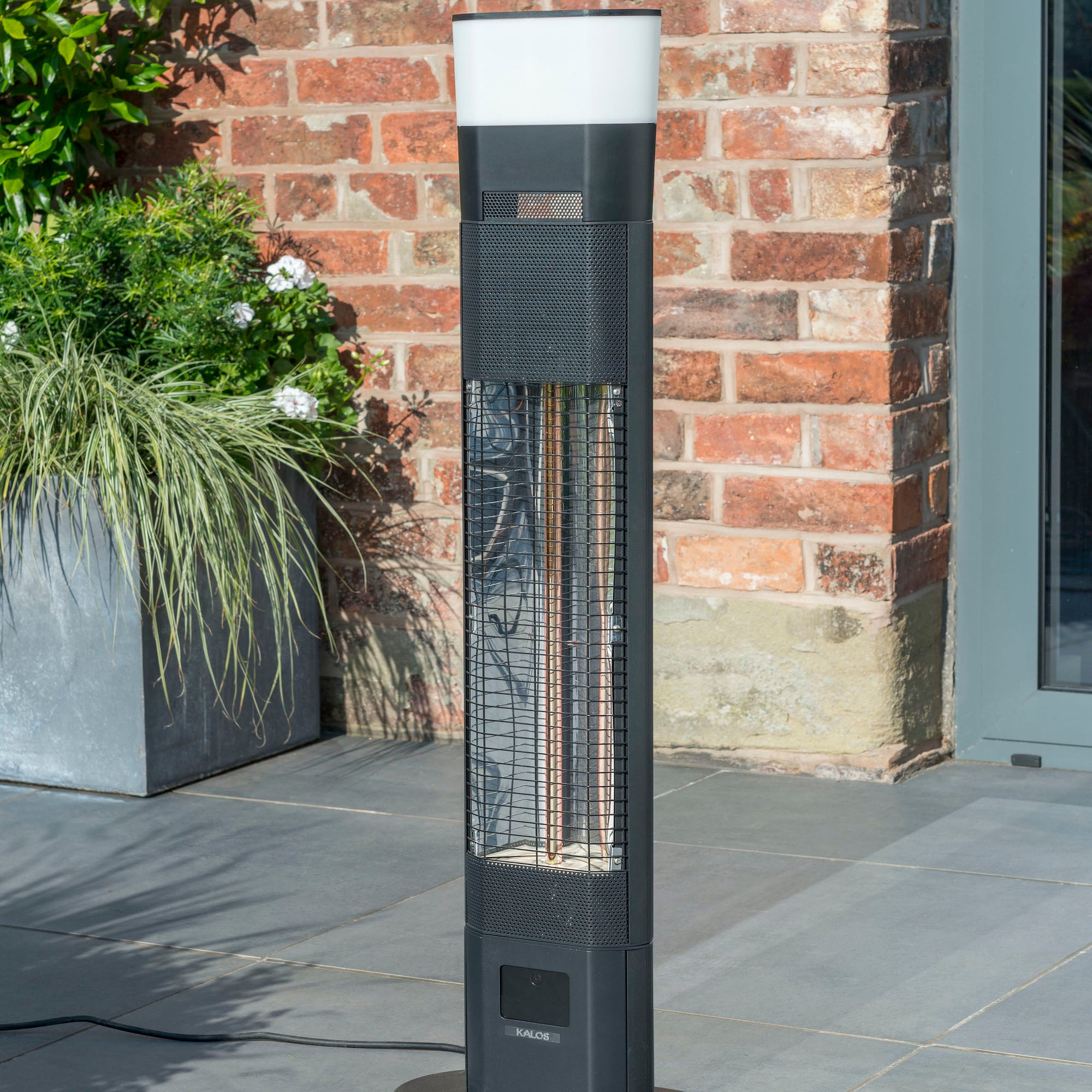 Kettler Ibiza Floor Standing Heater with LED u0026 Bluetooth Speaker –  Whitehall Garden Centre