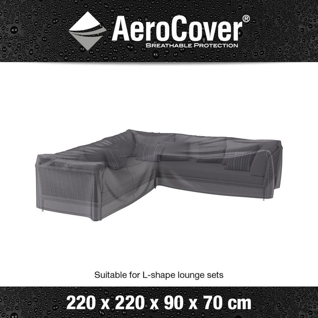 Lounge Set Aerocover L-Shape 220x90cm