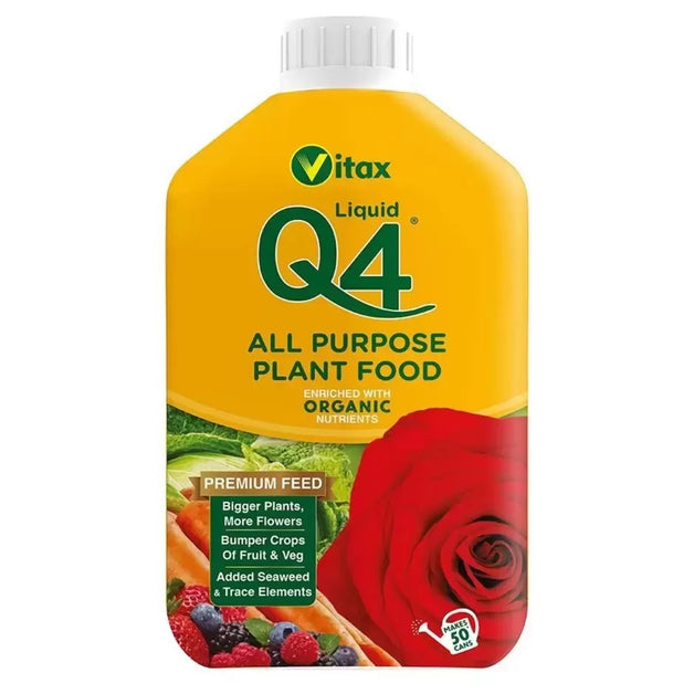 Vitax Q4 Liquid Plant Food 1Ltr