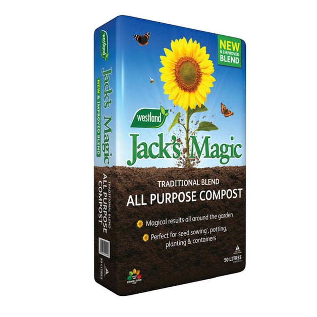 Westland Jacks Magic Reduced Peat All Purpose Compost 50Ltr