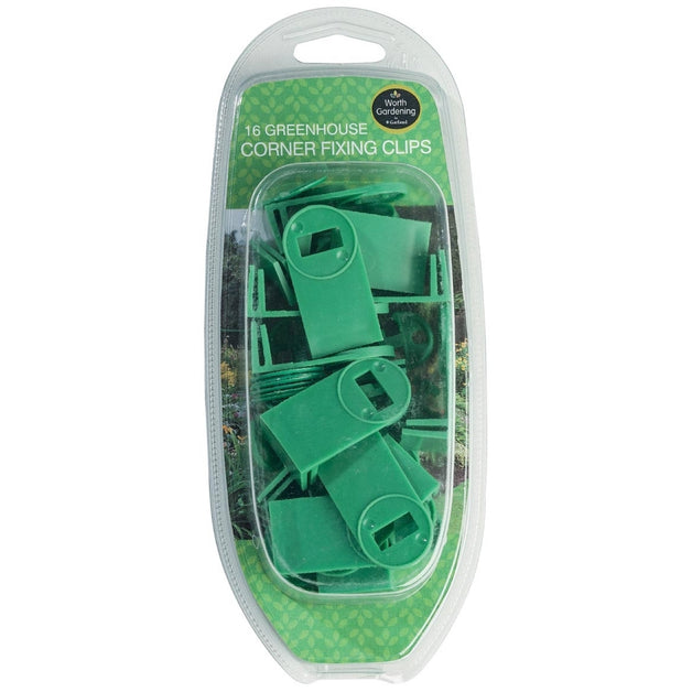 Greenhouse Corner Clips 16 Pack