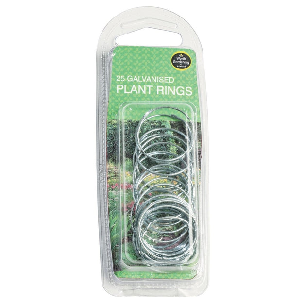 Galvanised Plant Rings 25 Pack