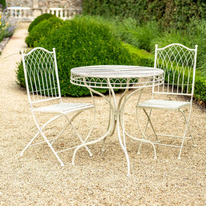 Ascalon Hampton Bistro Set - Cream