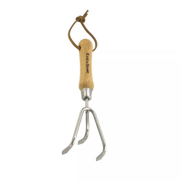 SS Hand 3 Prong Cultivator