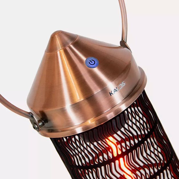 Kettler Small Copper Electric Lantern