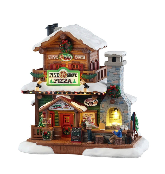 Lemax Pine Grove Pizza