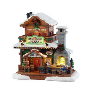 Lemax Pine Grove Pizza