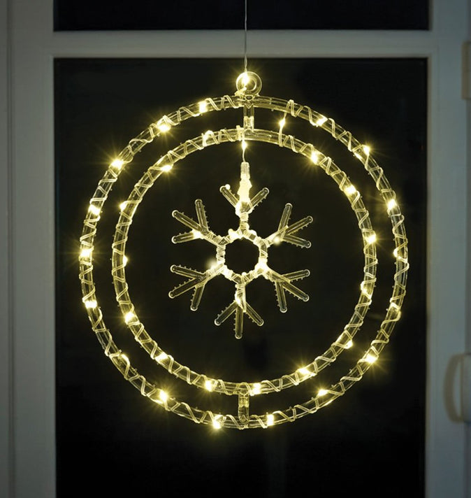 SnoFlake Rings Warm White