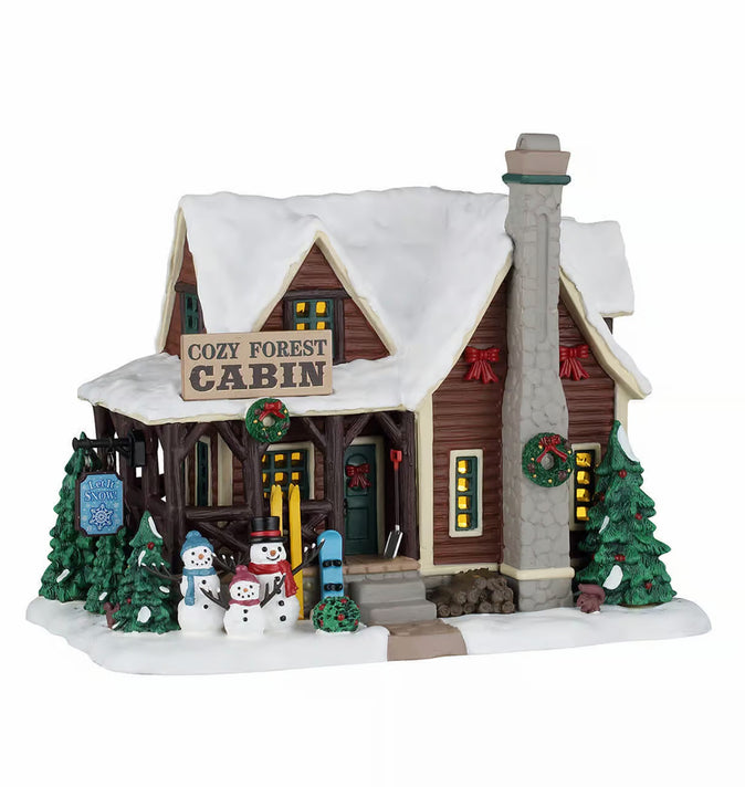 Lemax Cozy Forest Cabin