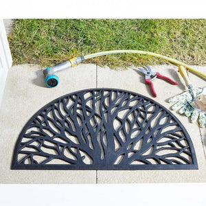 Wild Willow Half Moon Doormat 45x75 cm