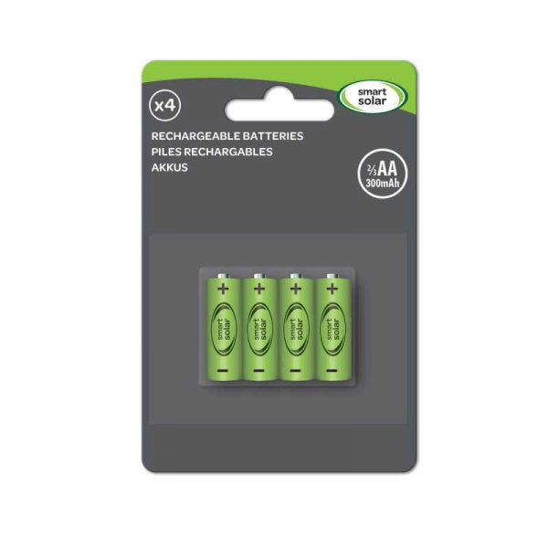 Rechargeable Batteries 2/3 AA 4 Pack