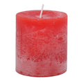 Red Pillar Candle Small