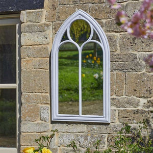 Abbey Mirror Silvergris