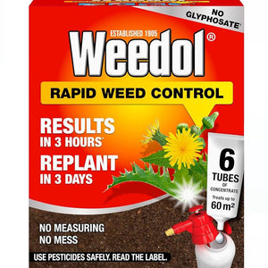 Weedol Rapid 6 Tubes