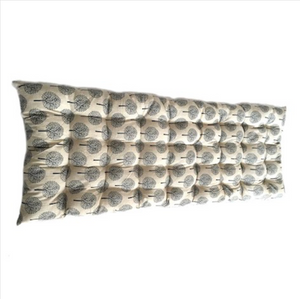 Bench Seatpad Cream Linen Look