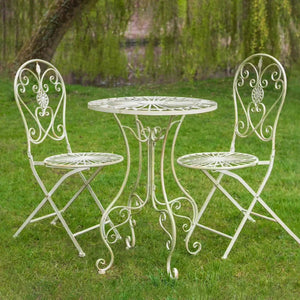 Ascalon Blaisdon Bistro Set - Cream