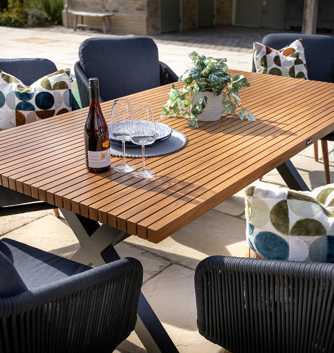 Etna 6 Seat Rectangular Dining Set