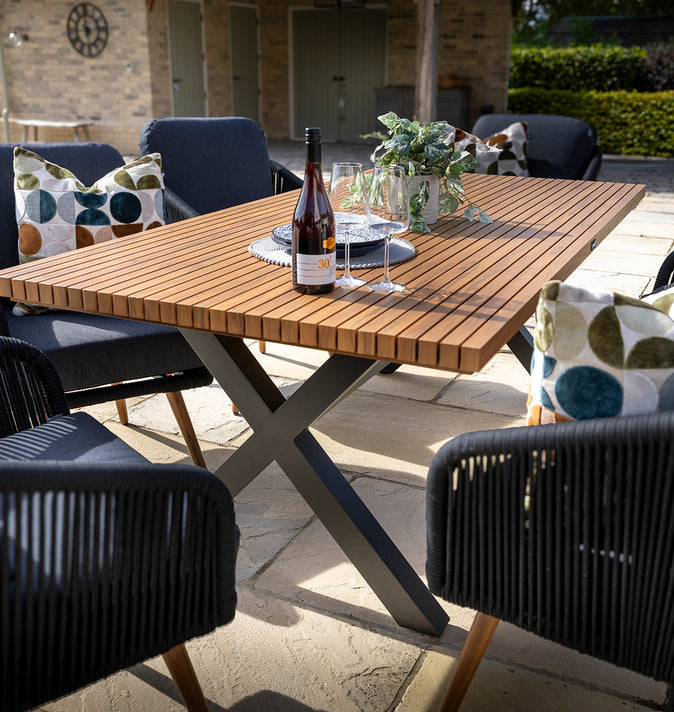 Etna 6 Seat Rectangular Dining Set