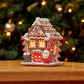 Gingerbread Santa CandyCane Cottage