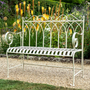 Ascalon Gothic Bench - Cream