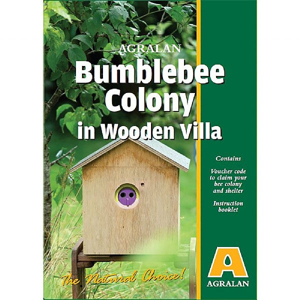 Agralan Bumblebee Colony Wooden Villa