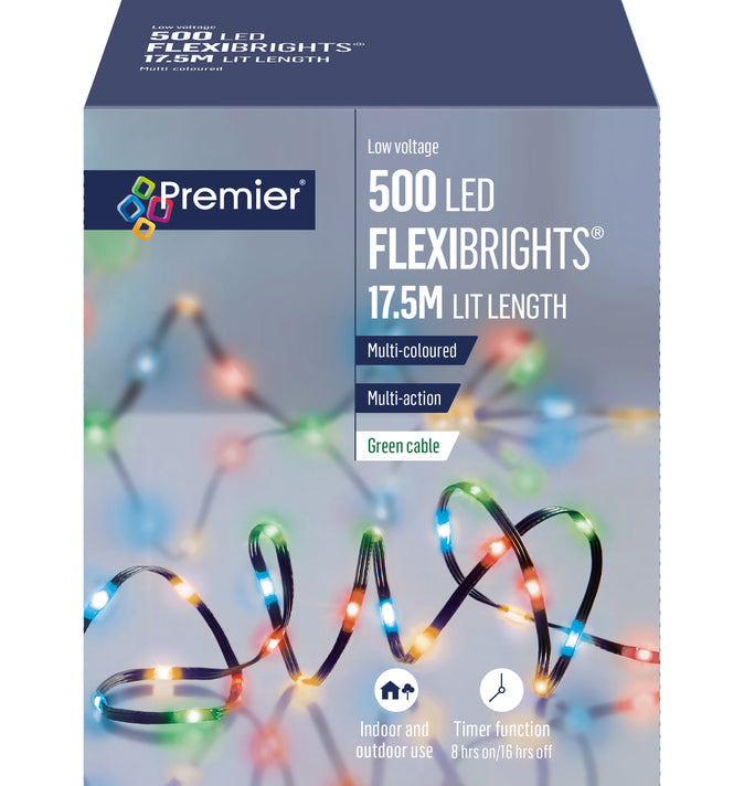 500 Flexibrights Multi-Coloured