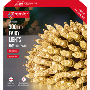300 Fairy Cap Lights Warm White