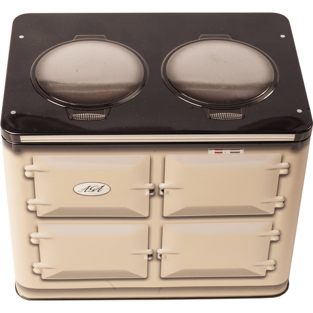 Aga Cream Oven Tin with Biscuits 400g