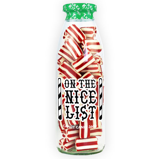 On The Nice List (Candy Canes) Bottle