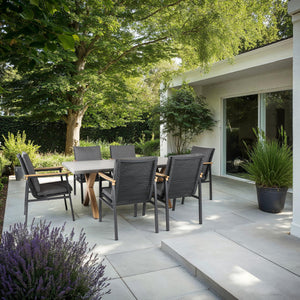 Supremo Polperro 6 Seat Rectangular Dining Set