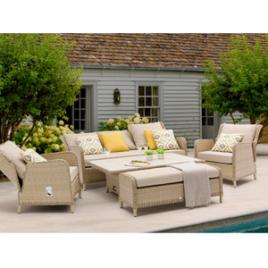 Bramblecrest Somerford Reclining 3 Seat Sofa Set