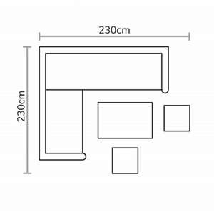 Bramblecrest Somerford Reclining Mini Sofa Set