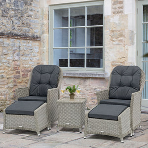 Bramblecrest Wentworth Recliner Set (with footstools & side table)