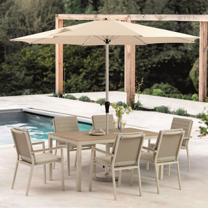 Bramblecrest Zurich 6 Seat Rectangular Dining Set