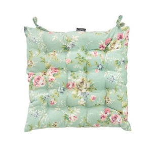 Square Seatpad  Vintage Rose