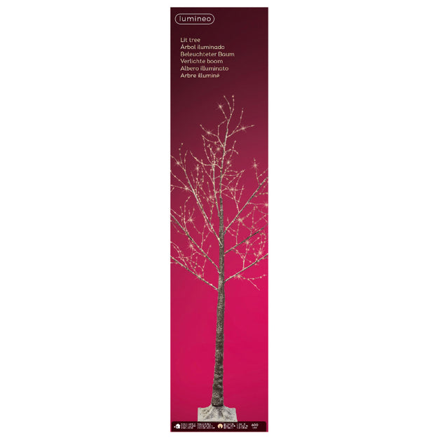 Micro Light Twig Tree Brown 180cm Warm White