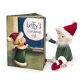 Jellycat Leffy Christmas Gift Book