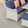 Bramblecrest Chatsworth Modular Square Sofa Set with Adjustable Table