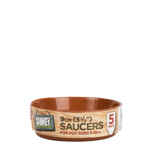 Grow Saucer 9cm 5 Pack