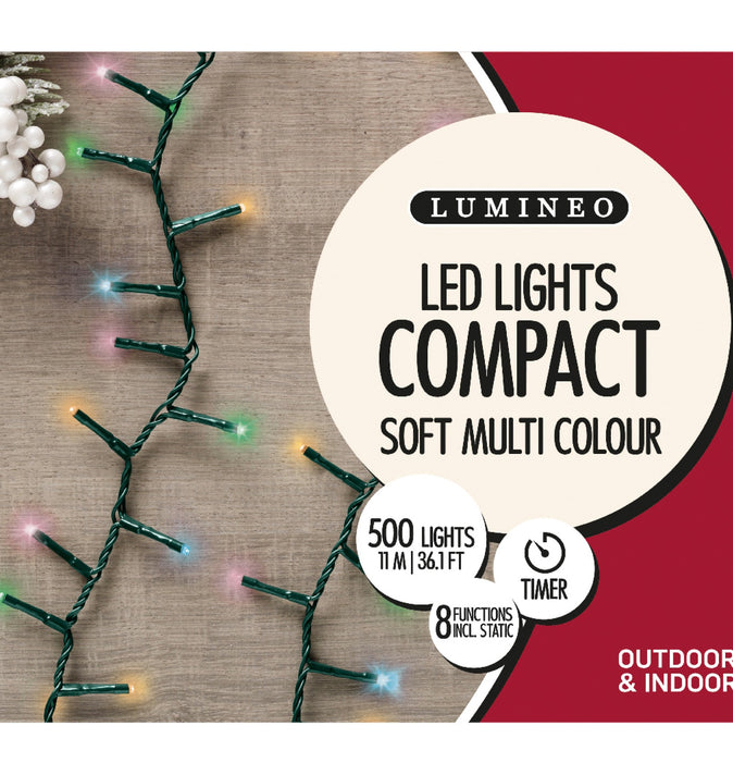 500 Compact Lights Rainbow
