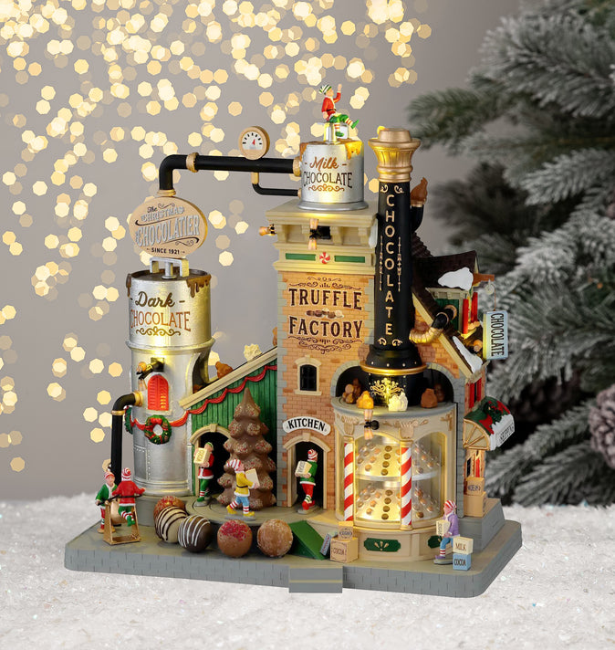 Lemax The Christmas Chocolatier Truffle Factory