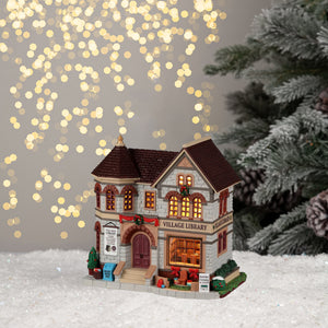 Lemax Village Library