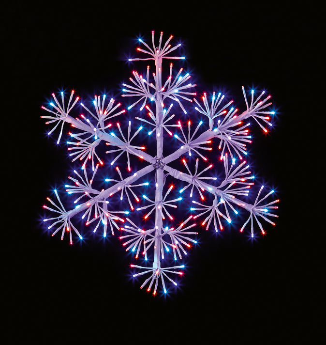 Premier Starburst Snowflake 60cm Rainbow